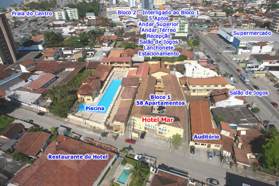 Lazer Completo no Hotel Mar Caraguatatuba