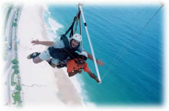 Voo de Asa Delta - Hotel Mar Caraguatatuba